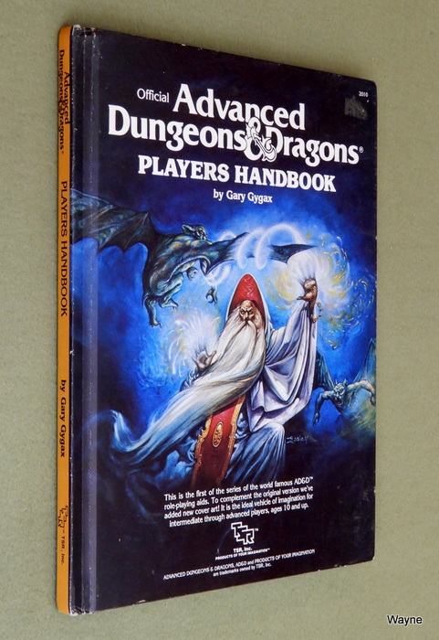 Players Handbook Advanced Dungeons And Dragons 1st Edition Revised