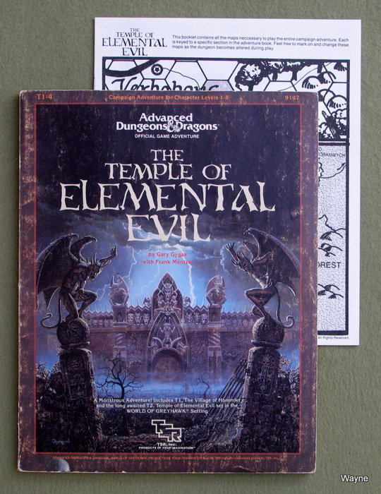 Temple Of Elemental Evil (Advanced Dungeons & Dragons/AD&D Supermodule ...