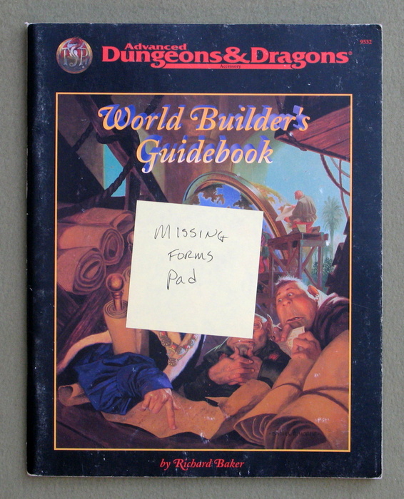 World Builder's Guide Book (Advanced Dungeons & Dragons, 2nd edition)