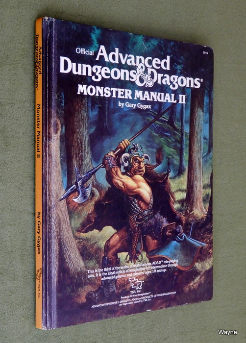 Monster Manual II [2] (Advanced Dungeons & Dragons) - PLAY COPY