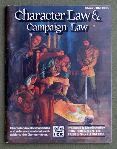 rolemaster character law pdf free