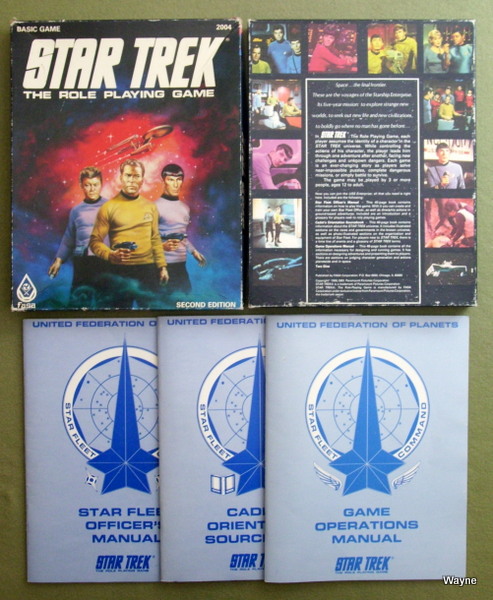 Star Trek The Role Playing Game (Basic Game, 2nd Edition)